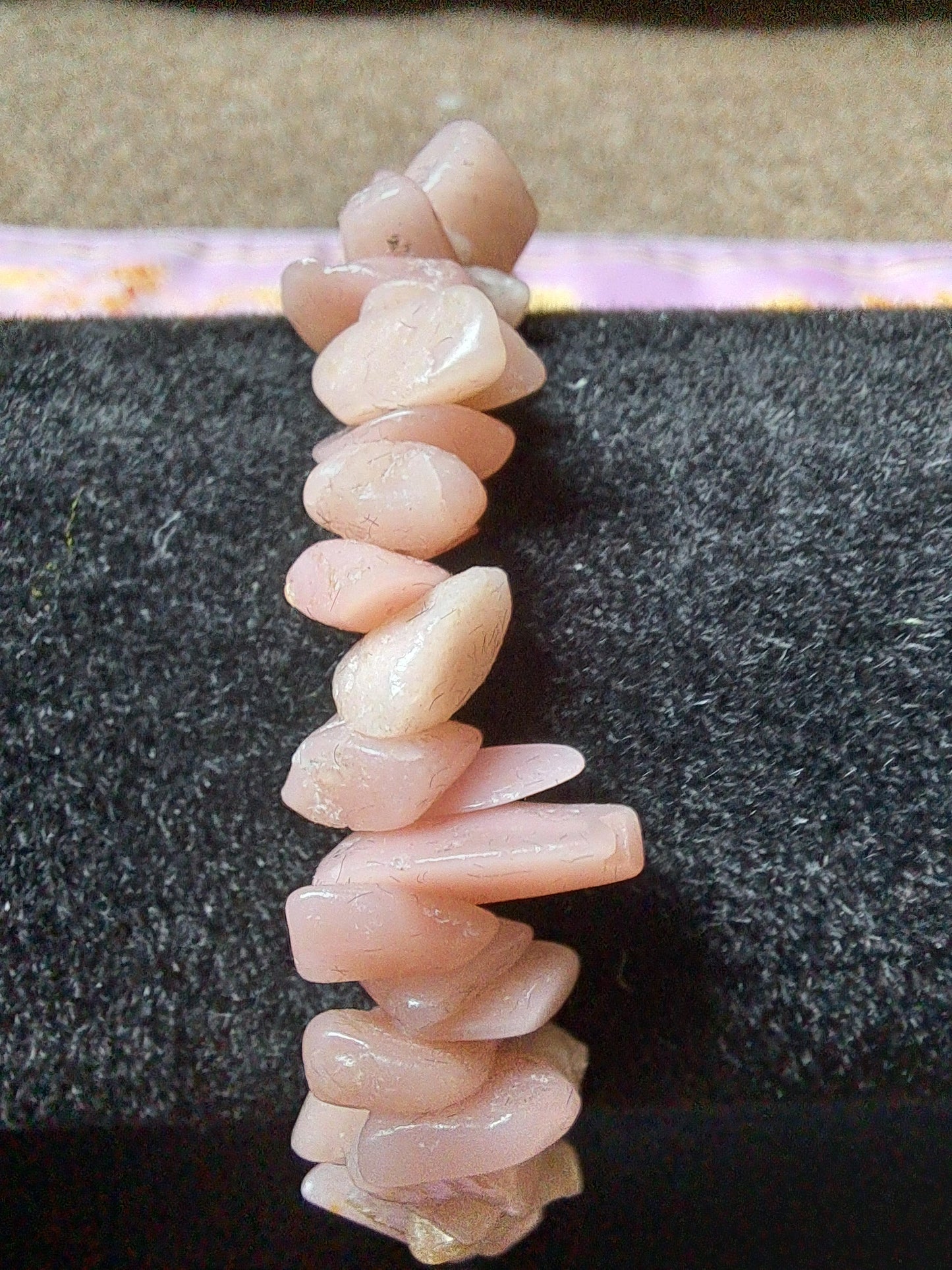 Mixed Chip Beads Elasticated Bracelets