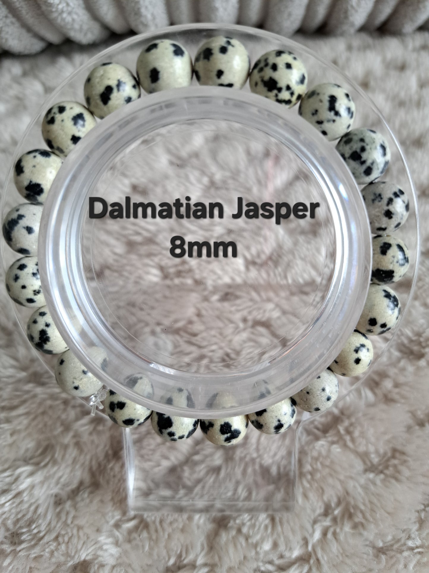 8mm Elastic Crystal Bracelets in different materials