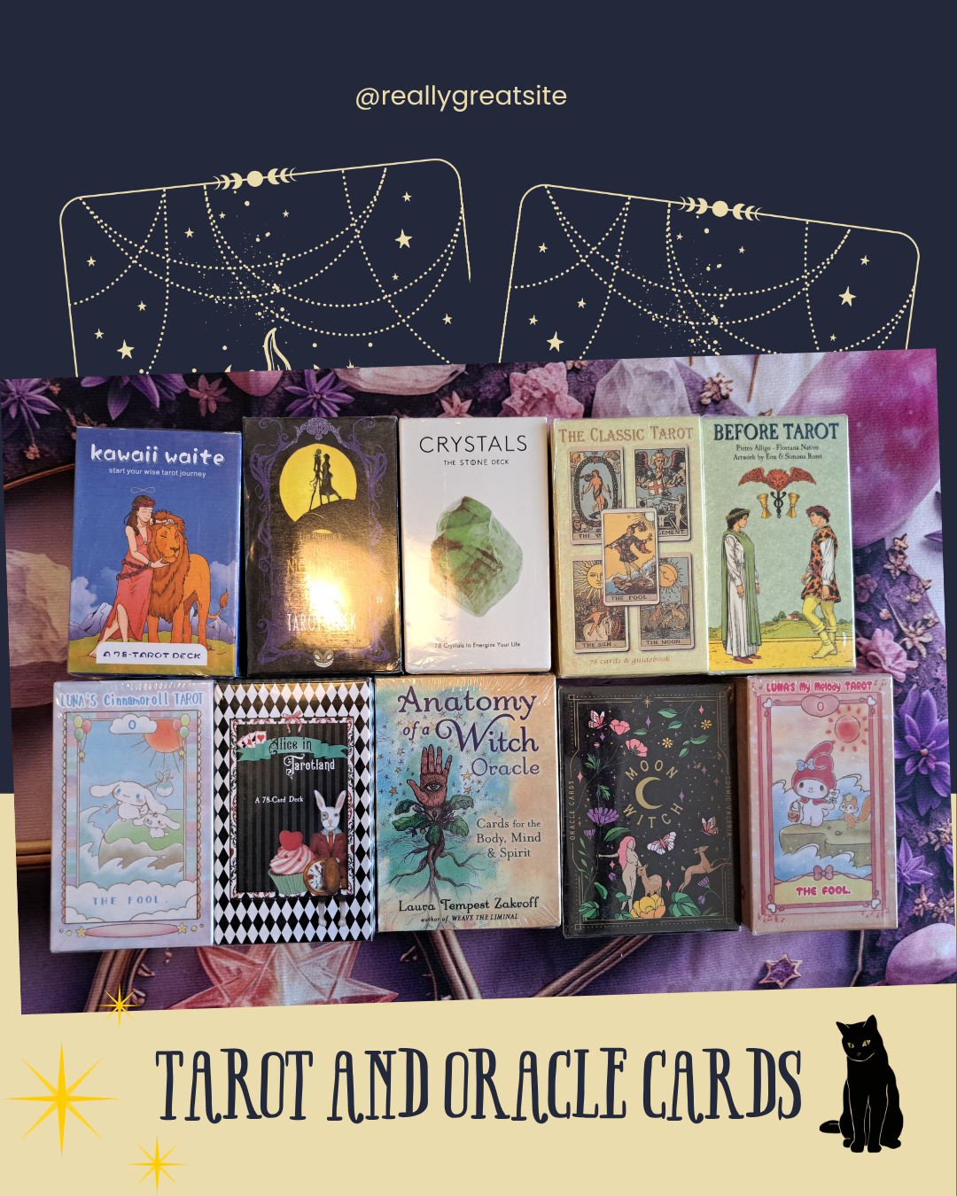 Tarot and Oracle cards