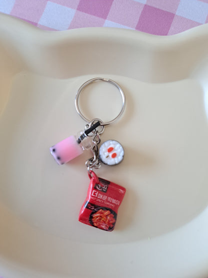 Asian Food Charms in different variants