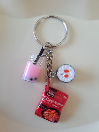 Asian Food Charms in different variants