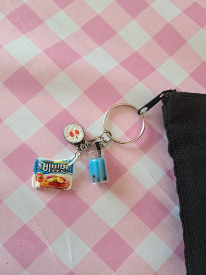 Asian Food Charms in different variants