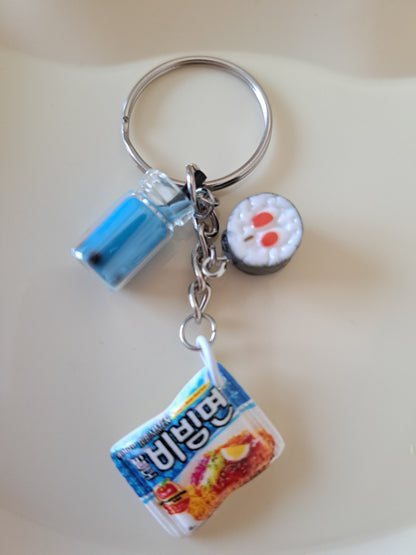 Asian Food Charms in different variants