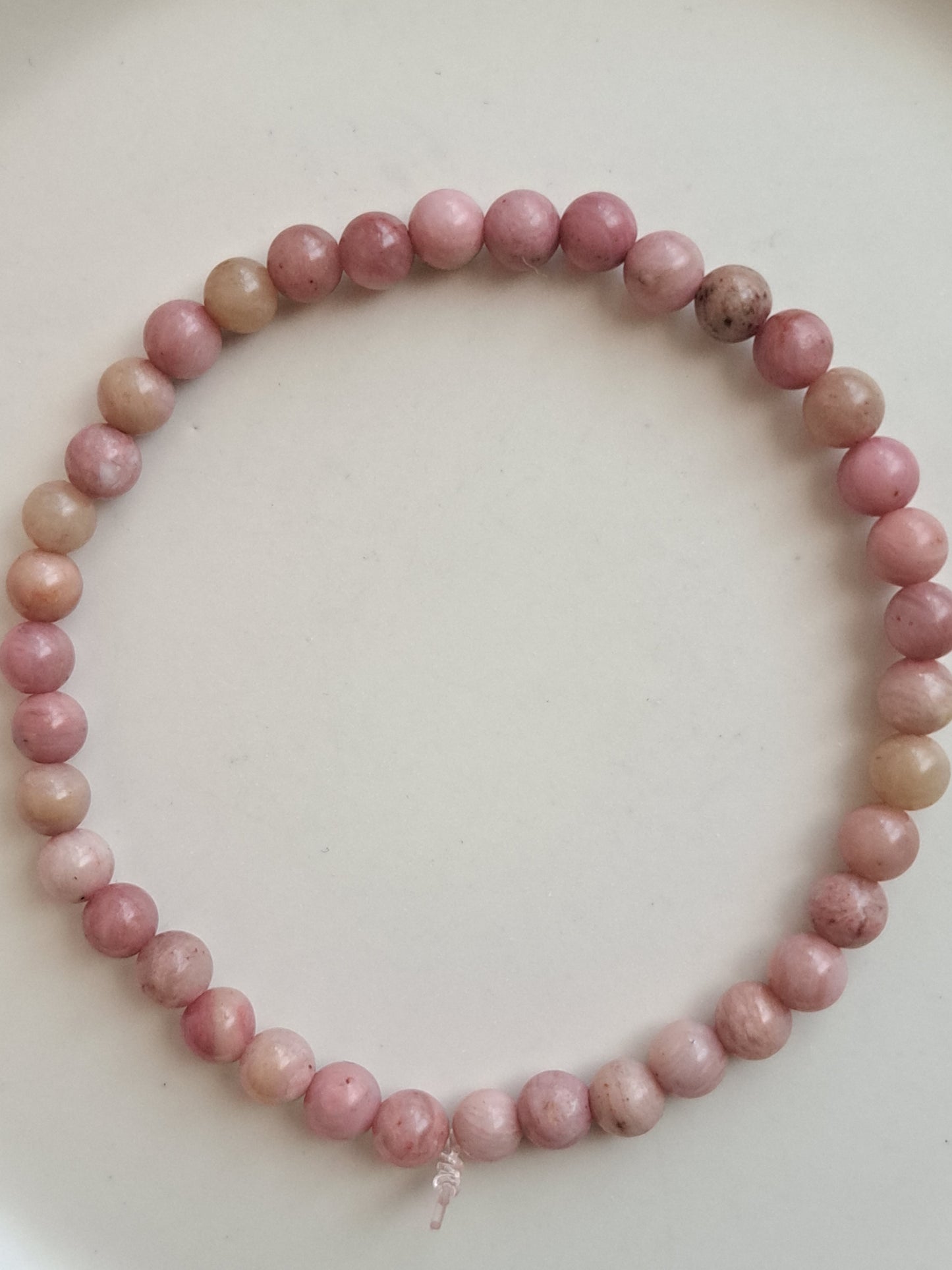 Elasticated Beaded Crystal Bracelets 4mm