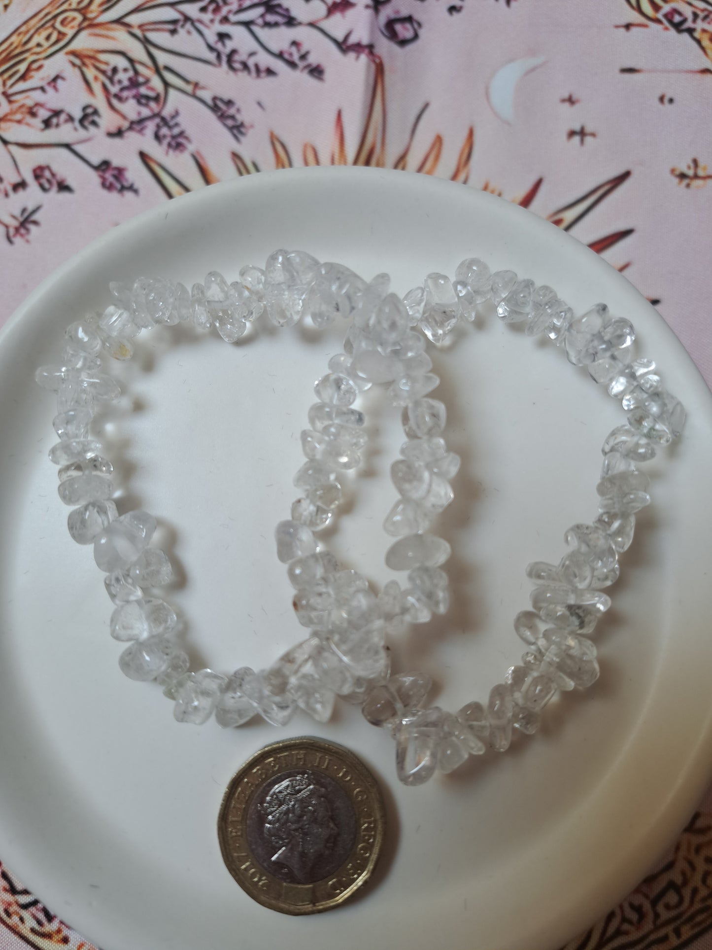 Mixed Chip Beads Elasticated Bracelets