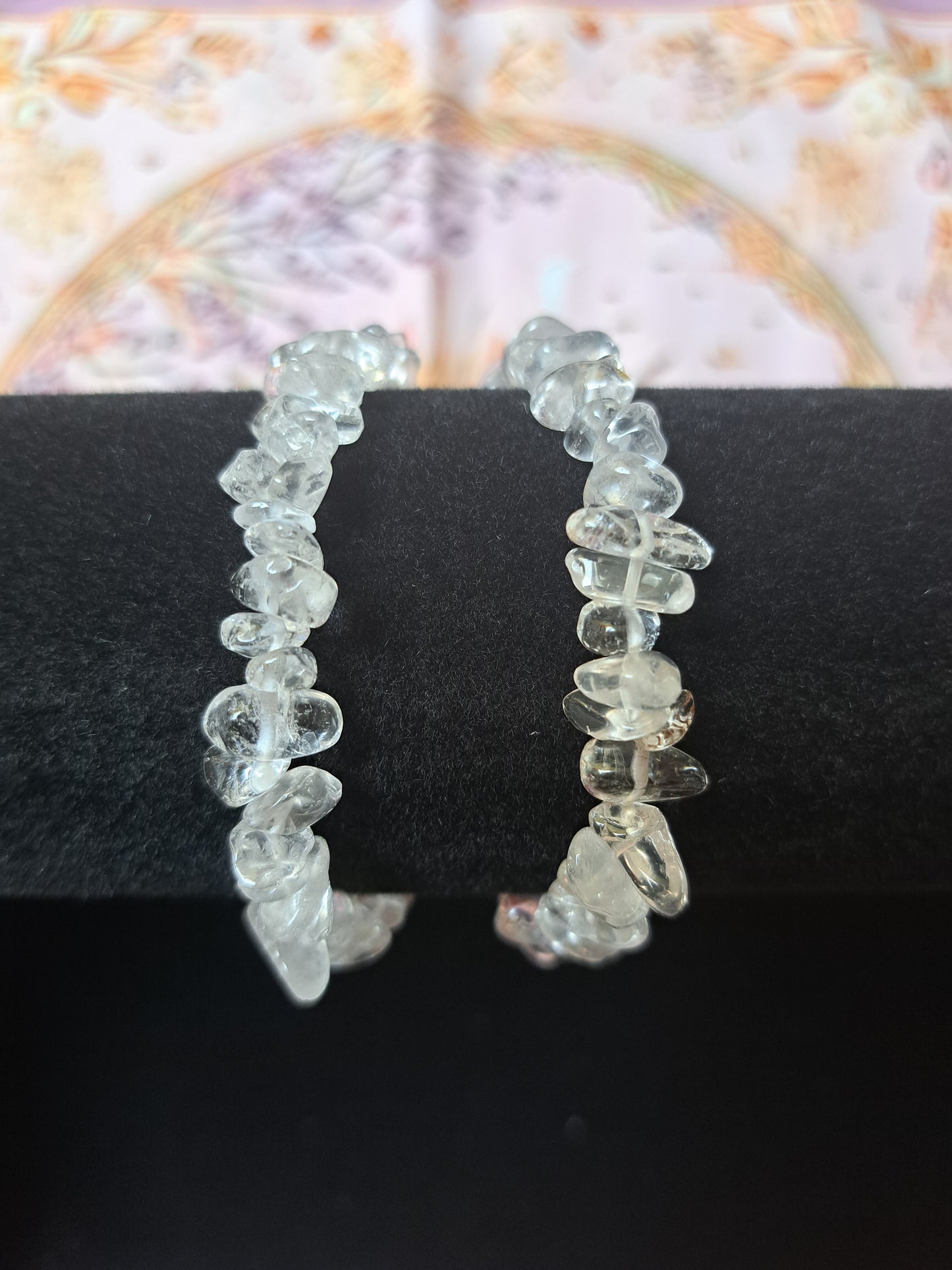 Mixed Chip Beads Elasticated Bracelets