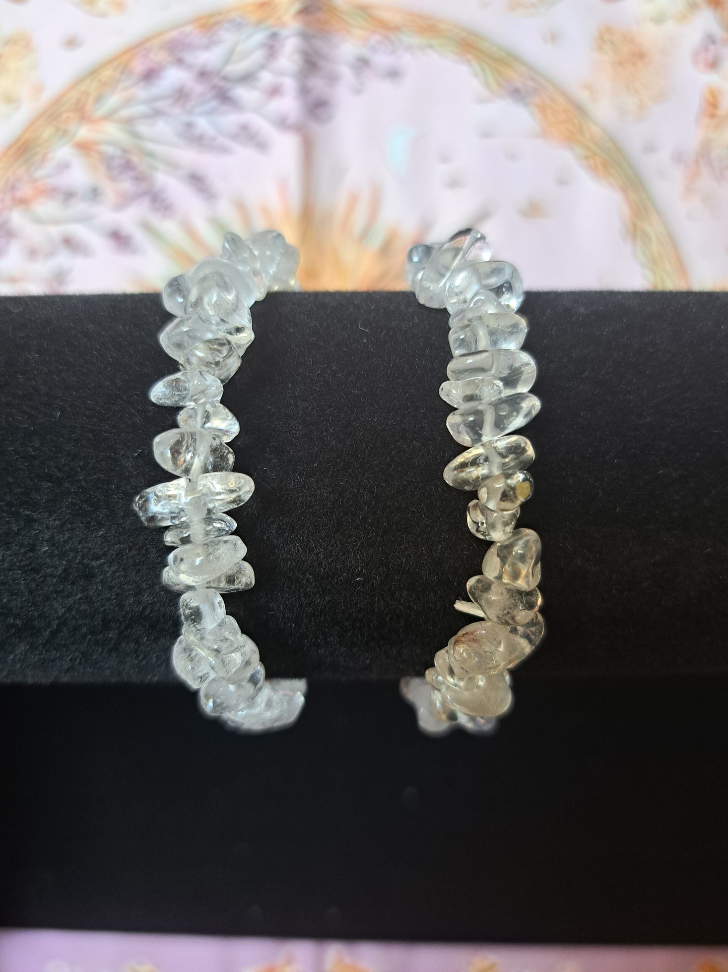 Mixed Chip Beads Elasticated Bracelets