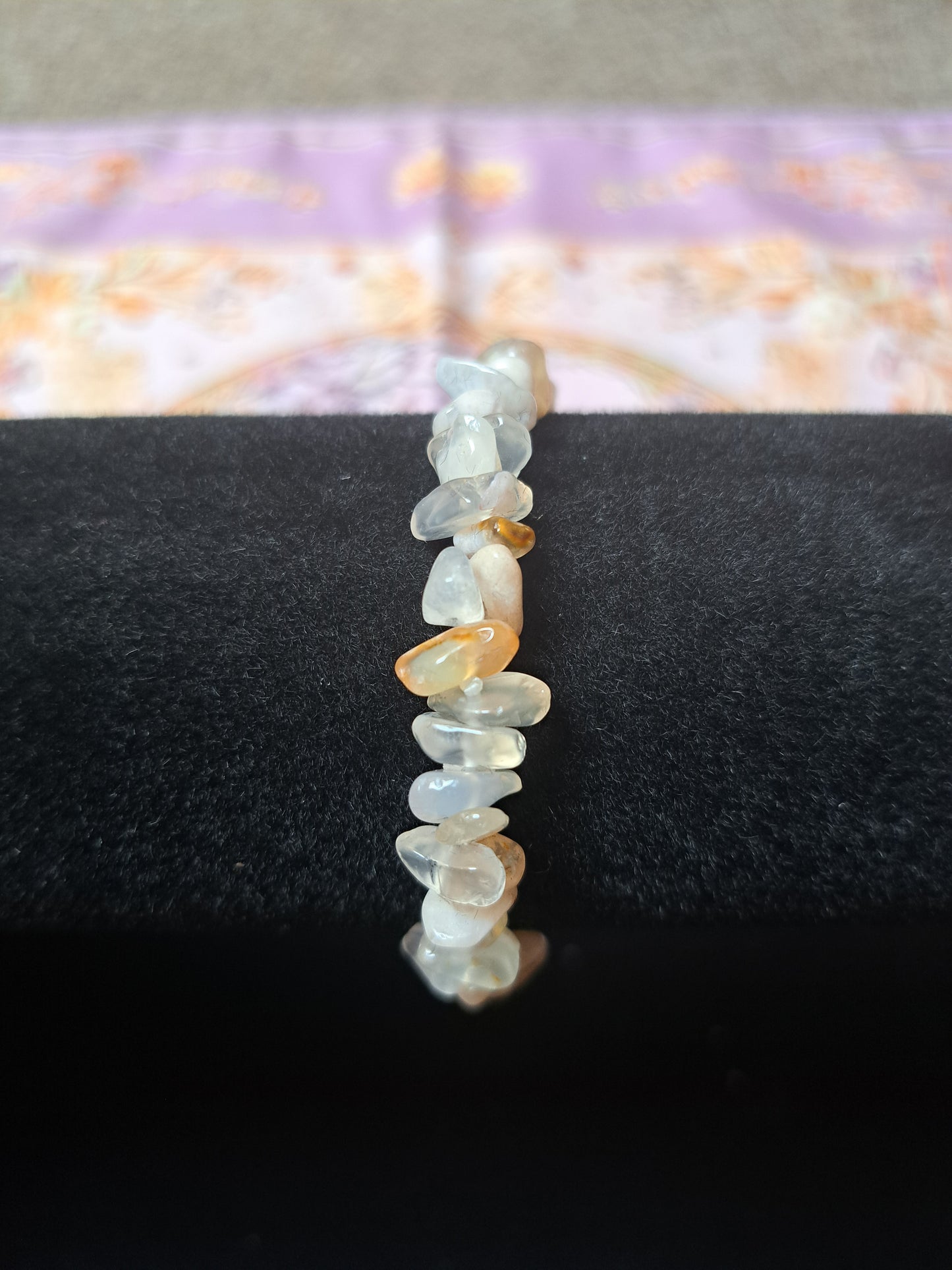 Mixed Chip Beads Elasticated Bracelets