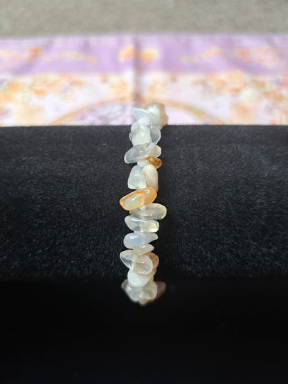 Mixed Chip Beads Elasticated Bracelets