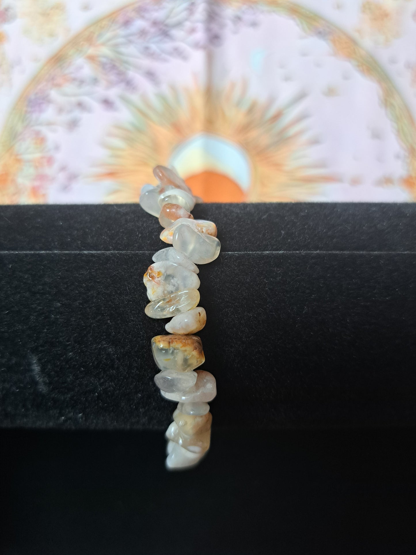 Mixed Chip Beads Elasticated Bracelets