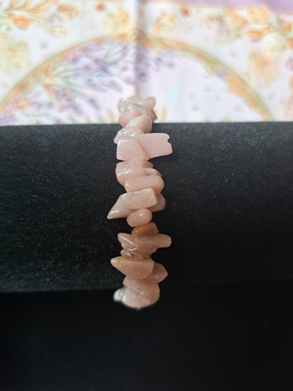 Mixed Chip Beads Elasticated Bracelets