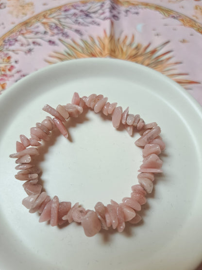 Mixed Chip Beads Elasticated Bracelets