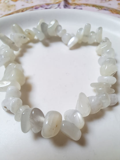 Mixed Chip Beads Elasticated Bracelets