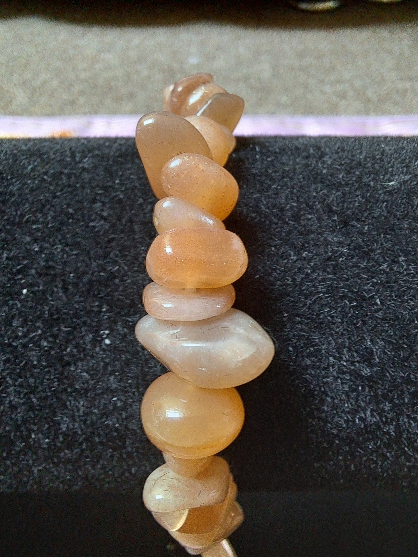 Mixed Chip Beads Elasticated Bracelets