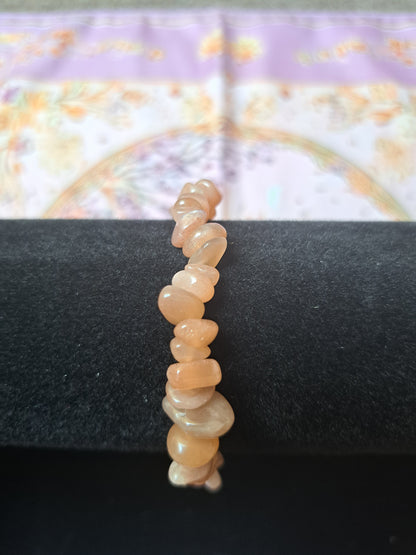 Mixed Chip Beads Elasticated Bracelets