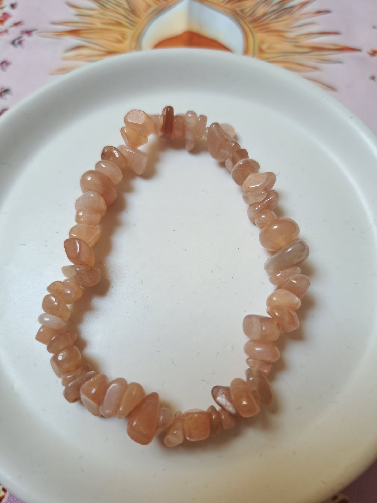 Mixed Chip Beads Elasticated Bracelets