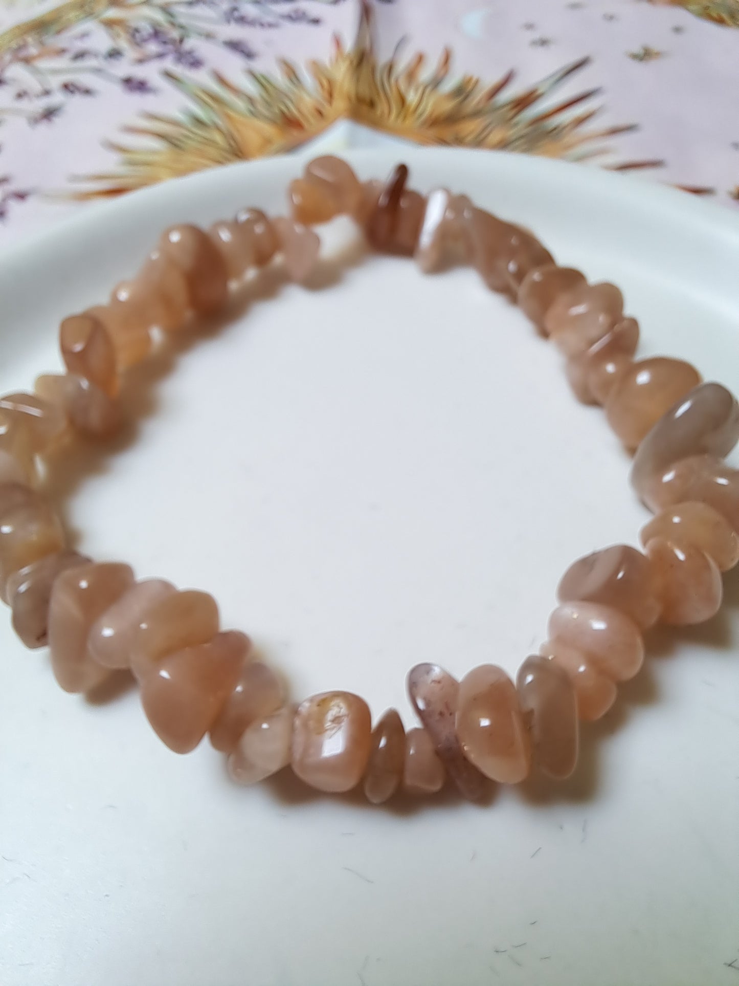 Mixed Chip Beads Elasticated Bracelets