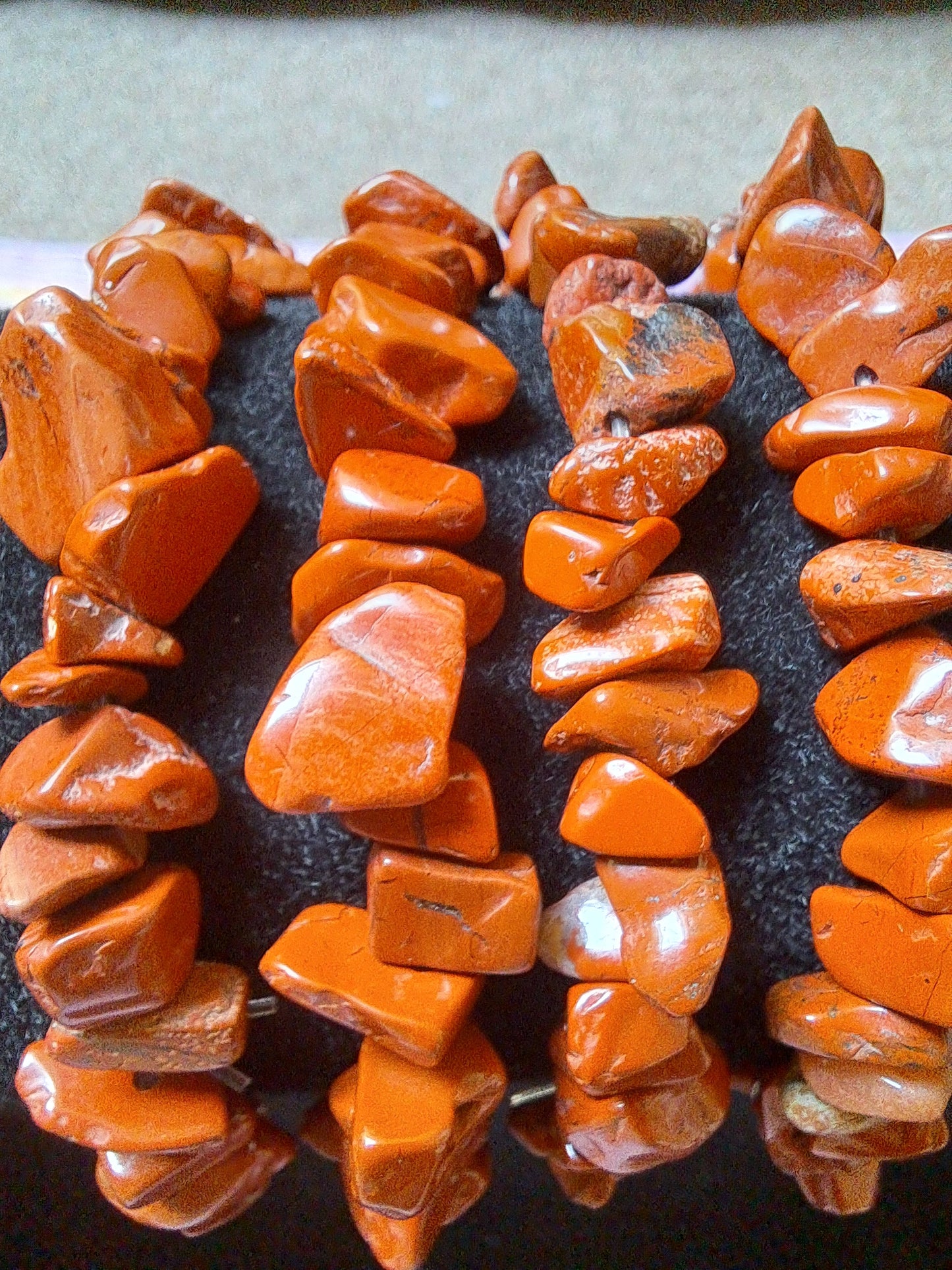 Mixed Chip Beads Elasticated Bracelets