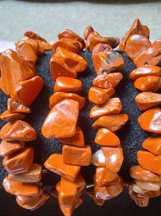 Mixed Chip Beads Elasticated Bracelets