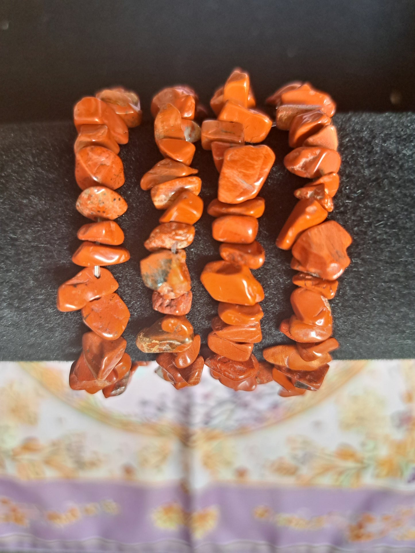 Mixed Chip Beads Elasticated Bracelets