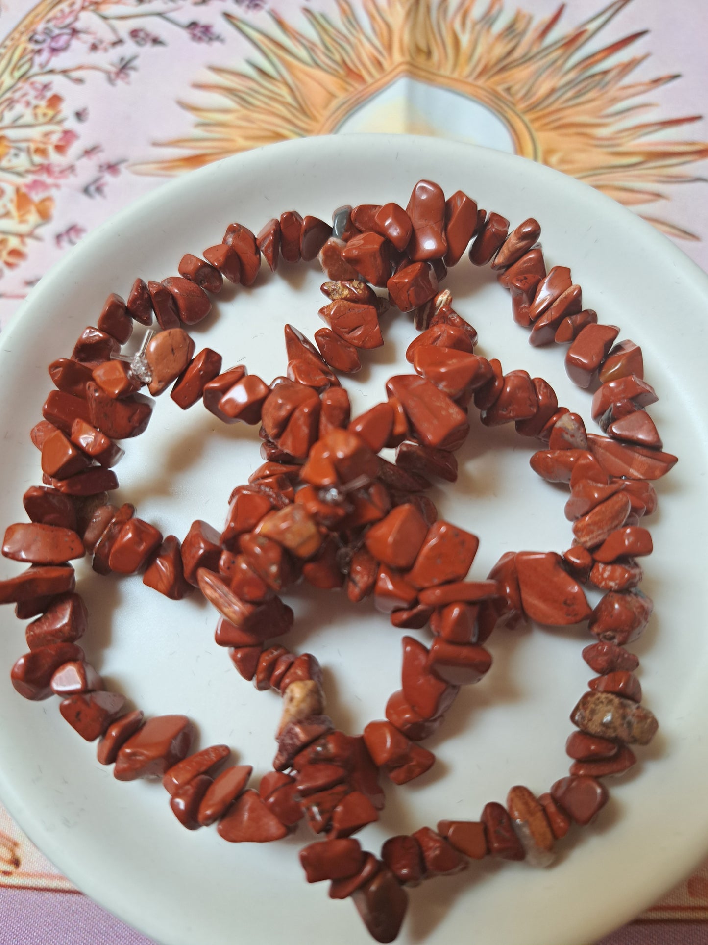 Mixed Chip Beads Elasticated Bracelets