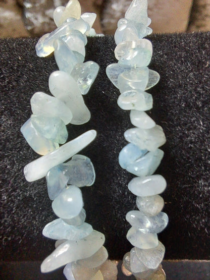 Mixed Chip Beads Elasticated Bracelets