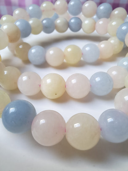 8mm Elastic Crystal Bracelets in different materials