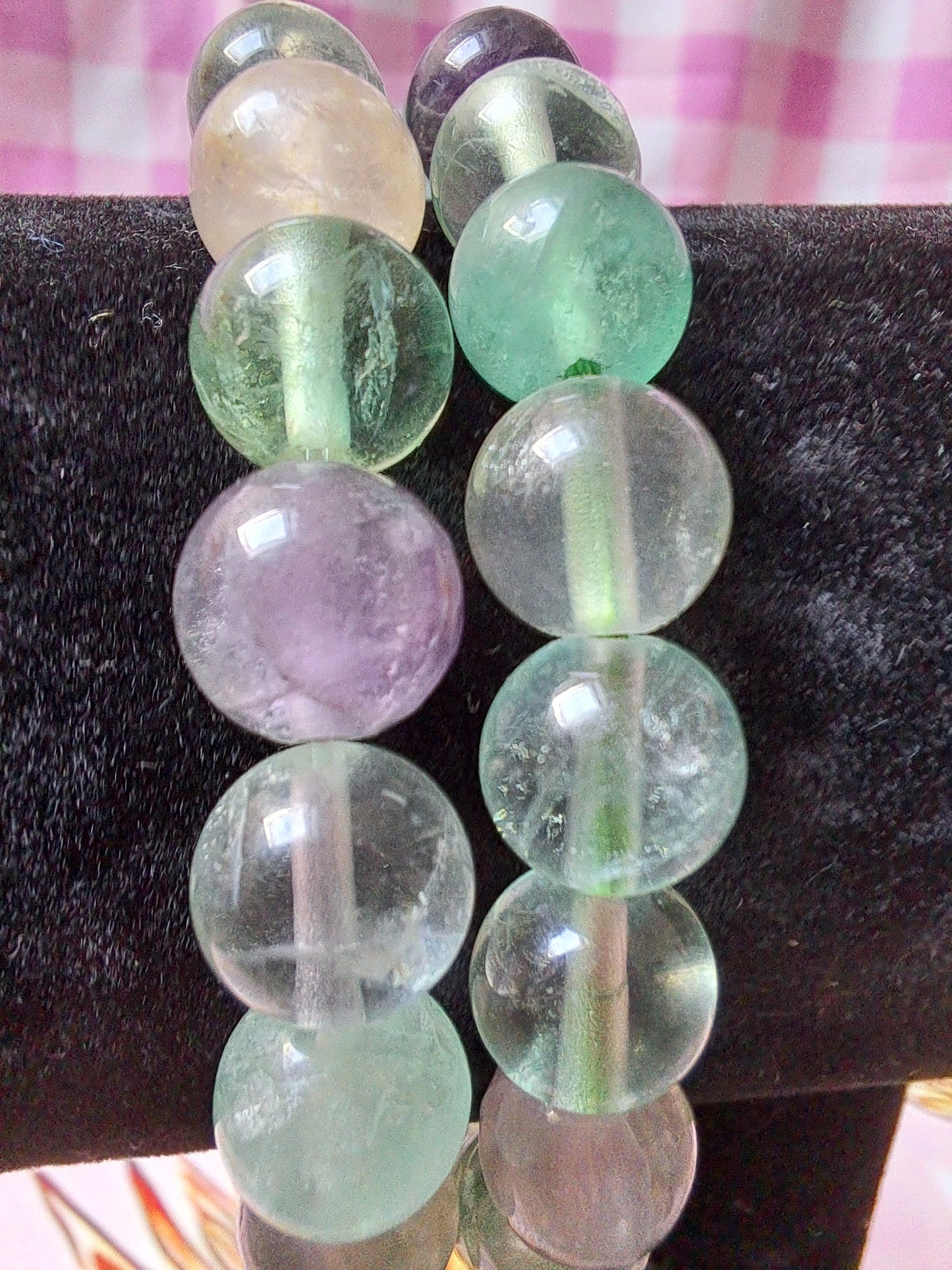 8mm Elastic Crystal Bracelets in different materials