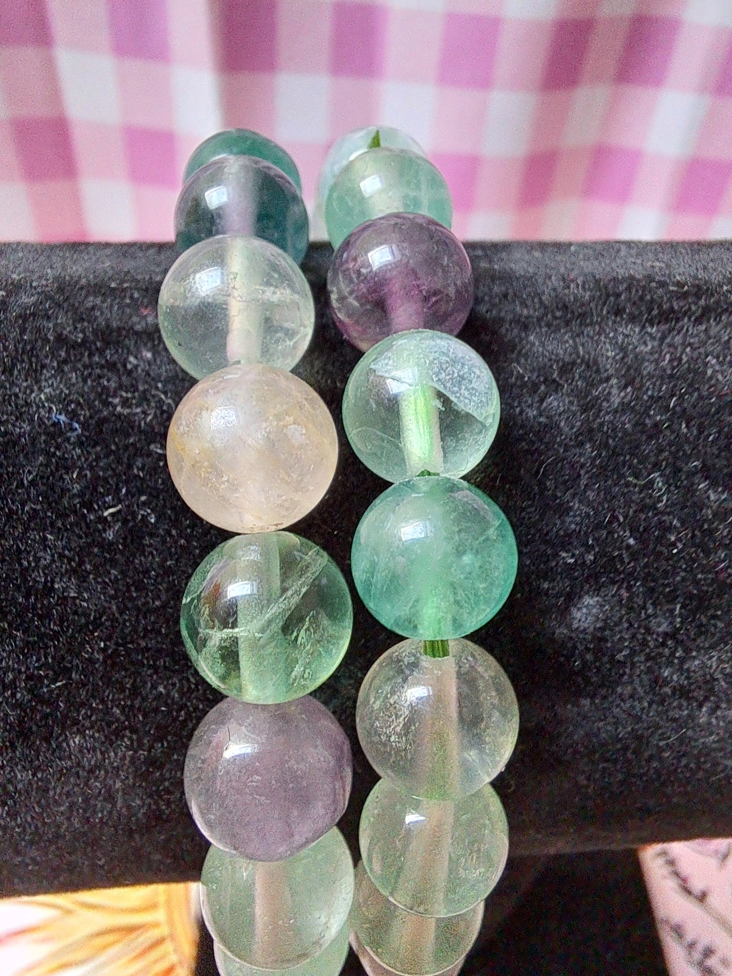 8mm Elastic Crystal Bracelets in different materials