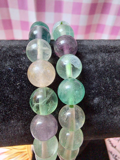8mm Elastic Crystal Bracelets in different materials