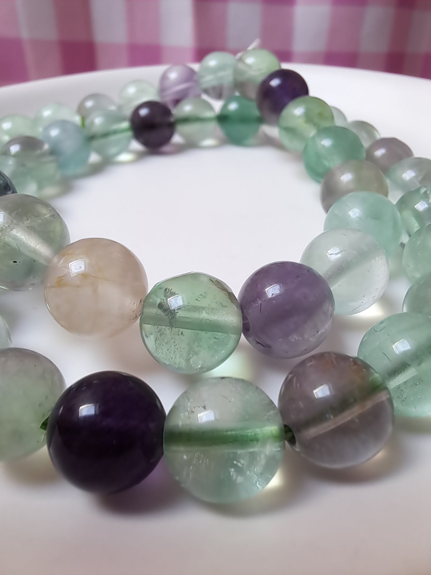 8mm Elastic Crystal Bracelets in different materials