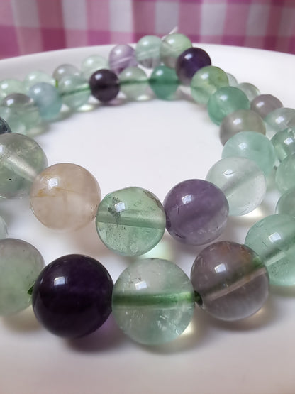 8mm Elastic Crystal Bracelets in different materials