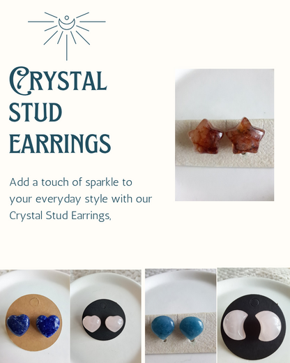 Crystal Stud Earrings