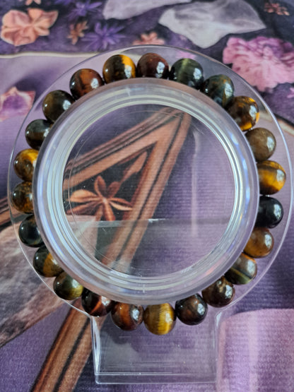 8mm Elastic Crystal Bracelets in different materials
