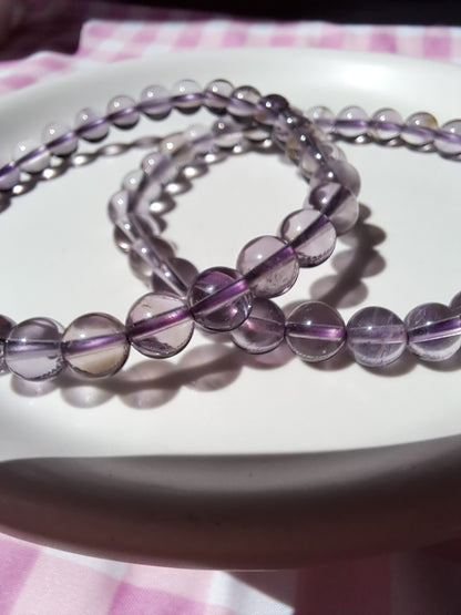 6mm Mixed variants Elastic round beaded bracelets