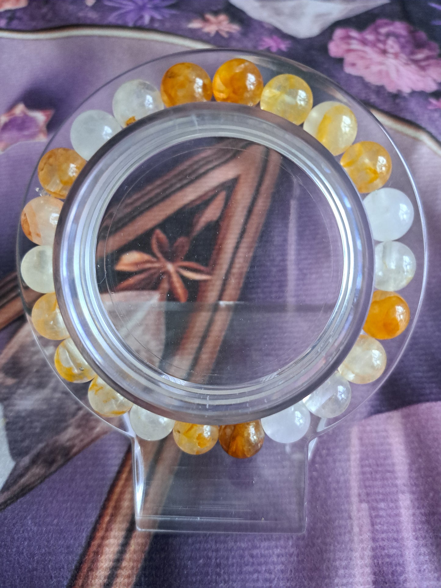 8mm Elastic Crystal Bracelets in different materials
