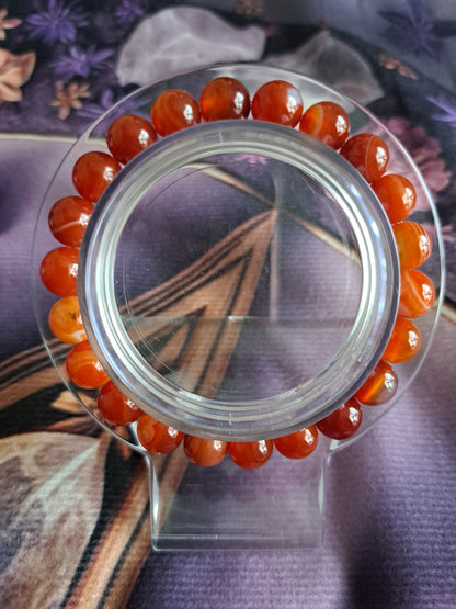 8mm Elastic Crystal Bracelets in different materials