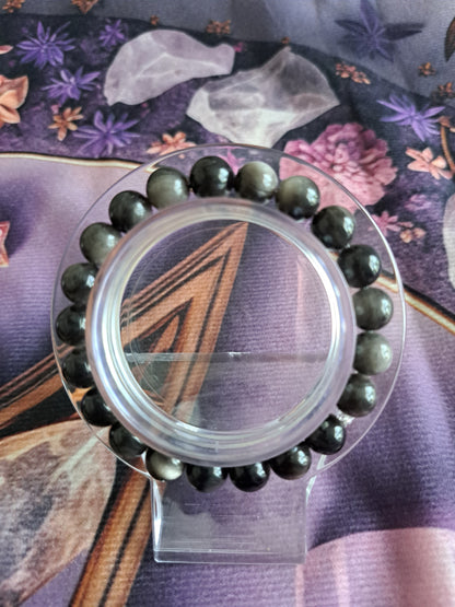 8mm Elastic Crystal Bracelets in different materials