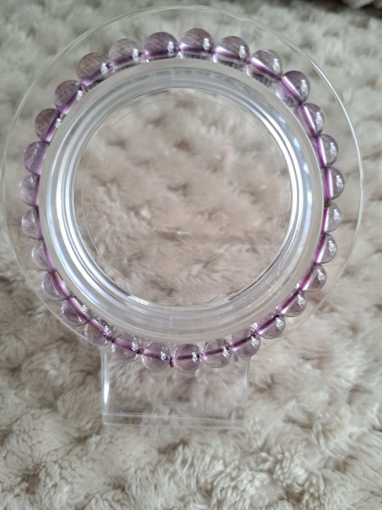 6mm Mixed variants Elastic round beaded bracelets
