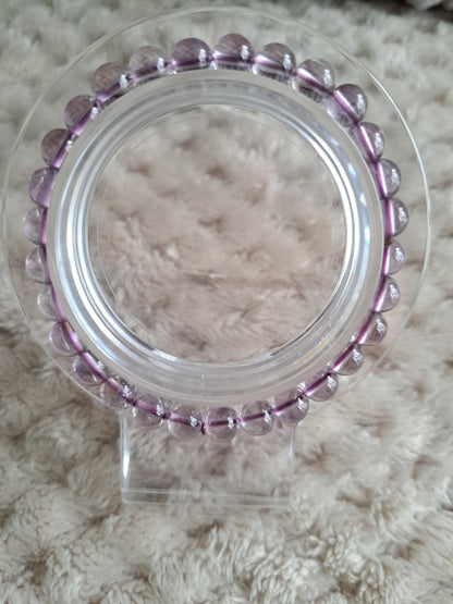 6mm Mixed variants Elastic round beaded bracelets