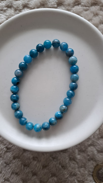 6mm Mixed variants Elastic round beaded bracelets