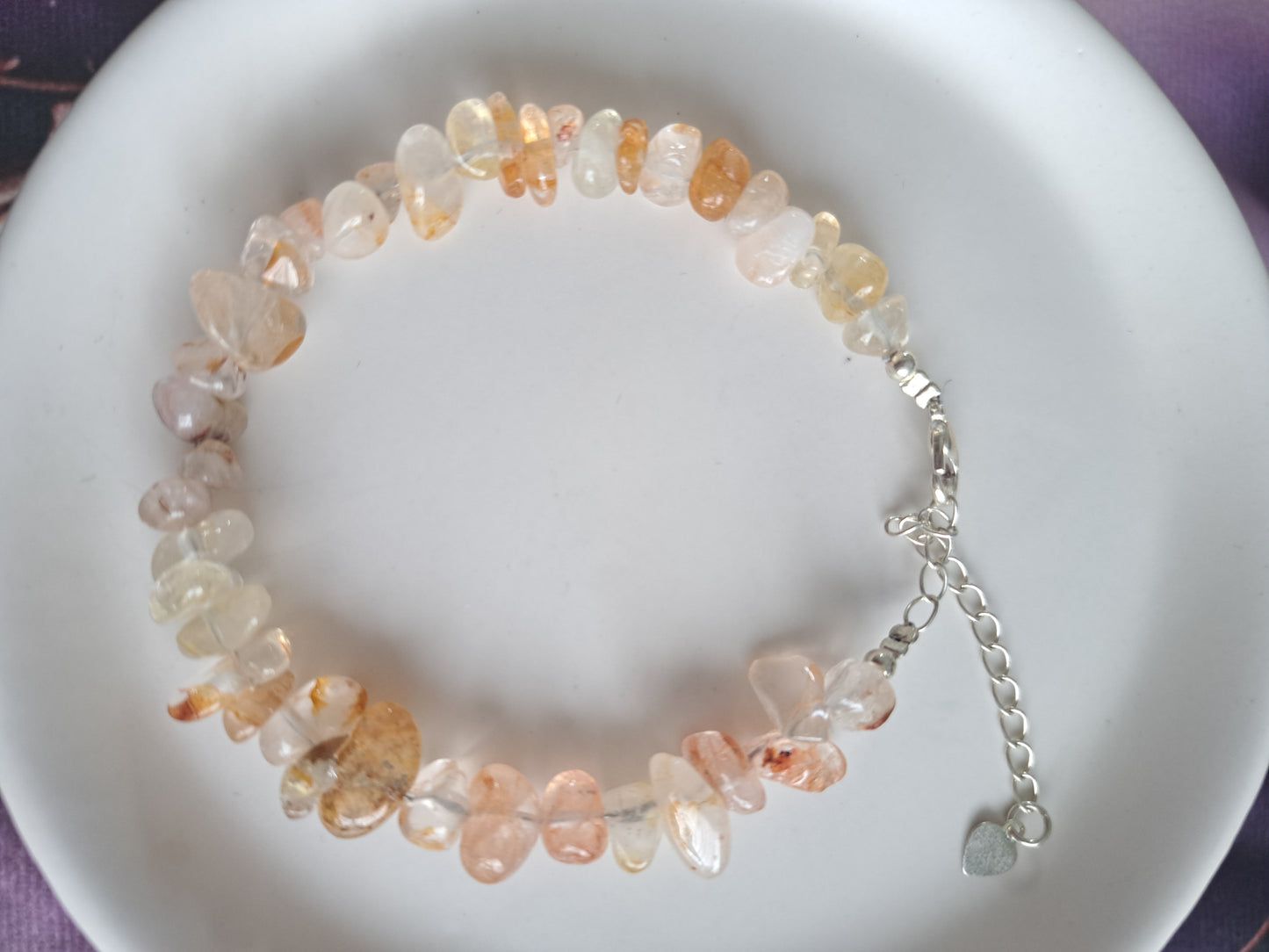 Adjustable Chip Bracelets – Natural Stone Chips (Approx. 2–5mm)