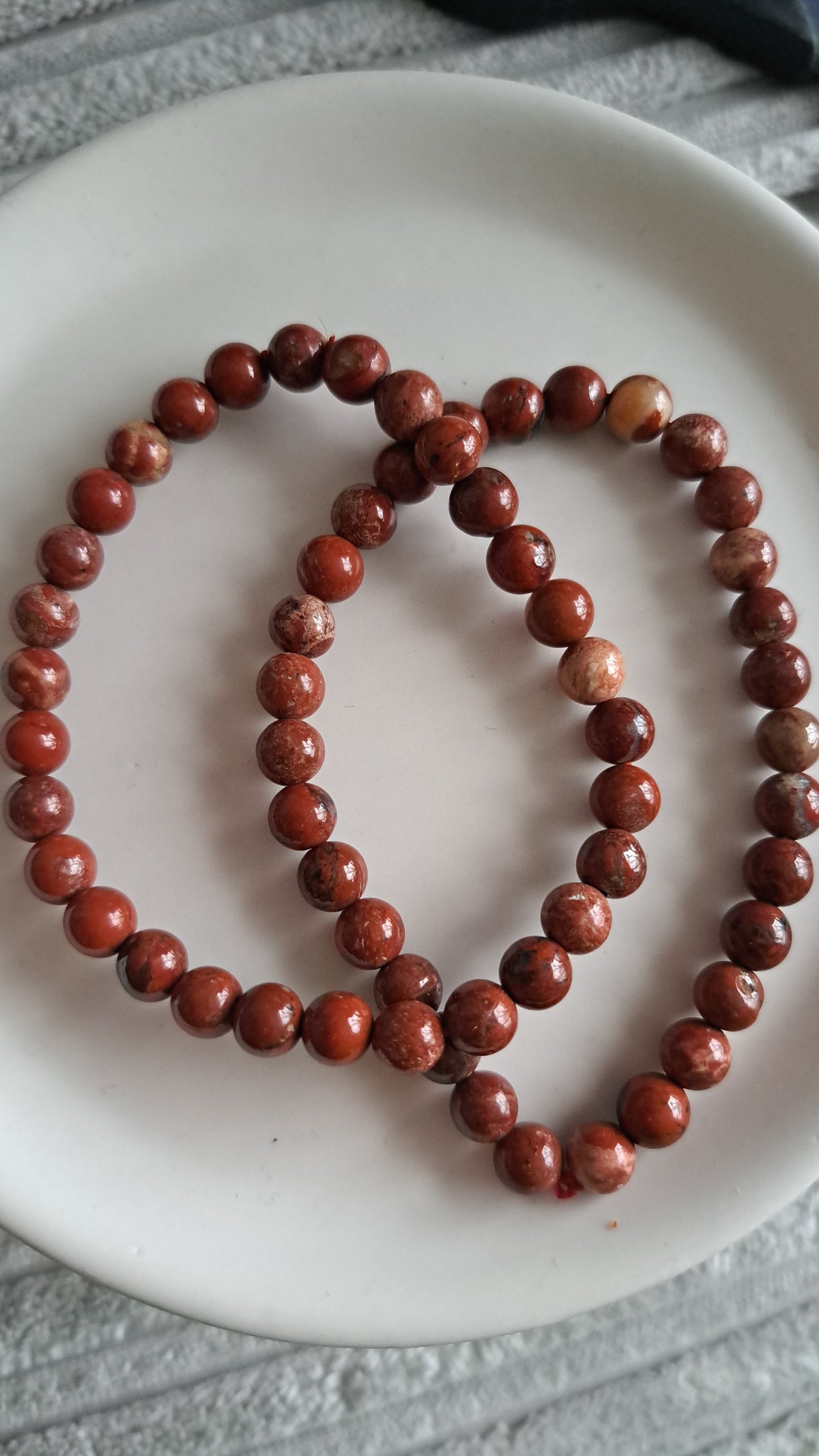 6mm Mixed variants Elastic round beaded bracelets