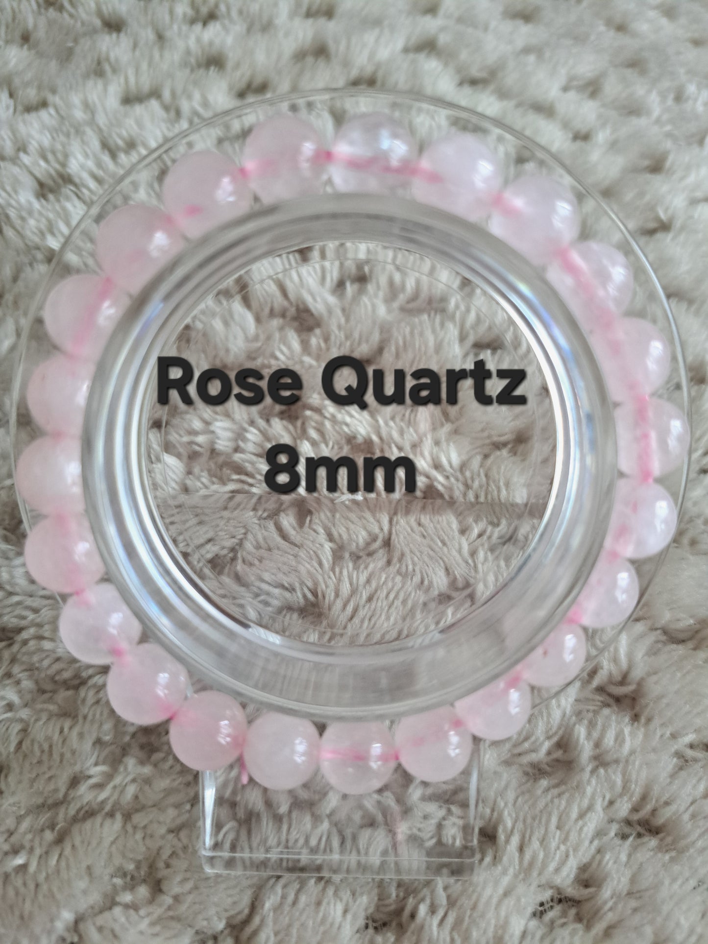 6mm Mixed variants Elastic round beaded bracelets
