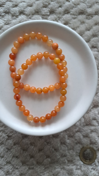 6mm Mixed variants Elastic round beaded bracelets