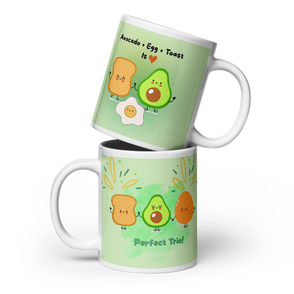 Avocado Egg Toast Mug